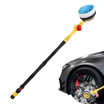 Набор для чистки автомобиля Подробные Инструменты для чистки автомобиля Рукавица для мытья автомобиля из микрофибры с регулируемой длинной ручкой для мойки автомобиля и чистки автомобиля