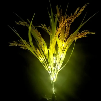 2шт Дорожка для посева урожая, кола, 600 мАч, Декоративная лампа для внутреннего двора, IP65, Наружный светодиодный светильник Waterpoof Paddy, светодиодная лампа для моделирования пшеницы