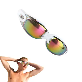 Очки для плавания Без протекания Очки для плавания с полной защитой Регулируемый Модный дизайн Очки для плавания для взрослых Для бассейна и открытой воды