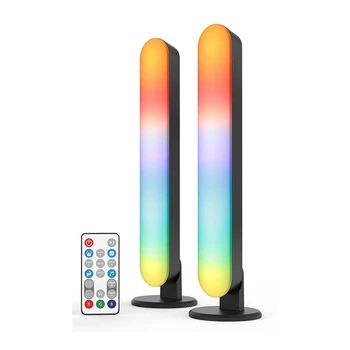 Пластиковая светодиодная подсветка с синхронизацией экрана телевизора, цветная светодиодная панель Wi-Fi для игры, фоновый рассеянный свет телевизора в спальне