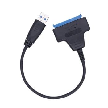 Линия адаптера SATA к USB 3.0 Кабель-адаптер для жесткого диска Подключи и играй Поддержка Windows серии Mac OS Linux для 2,5-дюймового жесткого диска SSD