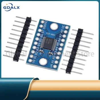 8-канальный логический преобразователь уровня с двойным отверстием TXS0108E Модуль двунаправленного напряжения для Arduino с выводами