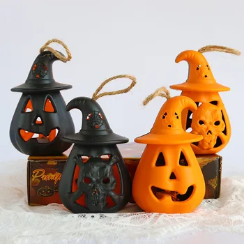 Halloween-Pumpkin-Lantern-Portable-Horror-Decoration-Skeleton-Candle-Light-Site-Layout-Props-LED-Pony-Lantern