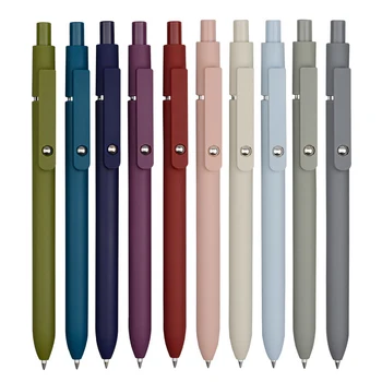 Эстетические Ручки 0,5 мм Morandi Color Гелевая Ручка с черными чернилами Школьные Канцелярские принадлежности для тетрадей Студенческие Ручки Подарок