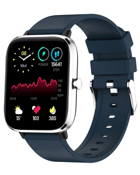 2023 Новые умные часы T45S с 1,7-дюймовым HD-дисплеем Bluetooth для определения температуры в режиме разговора, пульса, артериального давления, шагового оксиметра