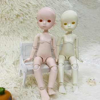 Новые 28-сантиметровые игрушки для кукол Bjd, 20 подвижных шарнирных частей, Милое личико, обнаженное тело куклы, Белая Розовая кожа