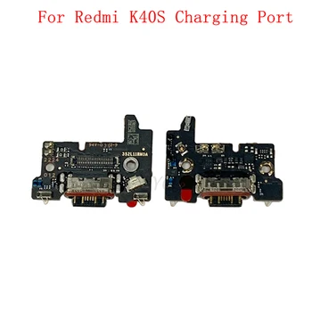 Оригинальный USB-разъем для зарядки, плата порта, Гибкий кабель для ремонта зарядного порта Xiaomi Poco F4 Redmi K40S