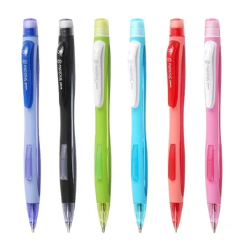Японский Механический карандаш Uni 0,5 мм карамельного цвета Для письма Учащиеся начальной школы Практикуются в письме Автоматическая станция для рисования карандашом