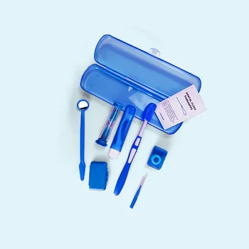 1 комплект ортодонтического набора для отбеливания зубов Зубная Щетка Межзубная Щетка Зубная нить Инструменты для стоматолога полости рта