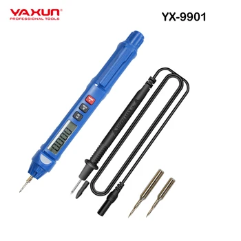YAXUN YX9901 Ручная мини-ручка Smart Digital Multimeter с бесконтактным определением напряжения в режиме реального времени/NCV Мультиметр-тестер