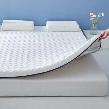 Латексный матрас мягкая подушка бытовой коврик татами утолщенная односпальная кровать в студенческом общежитии комната аренды губки специальный коврик стеганое одеяло