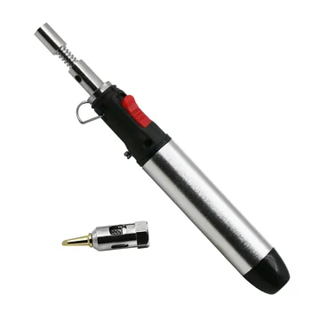 Тепловой газовый паяльник в форме маленькой ручки 3-в-1, газовый сварочный пистолет, газовый паяльник