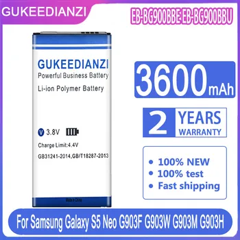 Аккумулятор для Samsung Galaxy S5 EB-BG900BBC EB-BG900BBE S5 G900S G900F G9008V 9006v 9008W 9006W 3600mAh Batteria