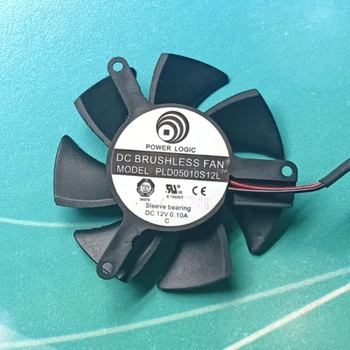 Бесплатный вентилятор видеокарты shiiping POWER LOGIC PLD05010S12L 2pin 12V 0.1A 46 мм 39x39x39 мм