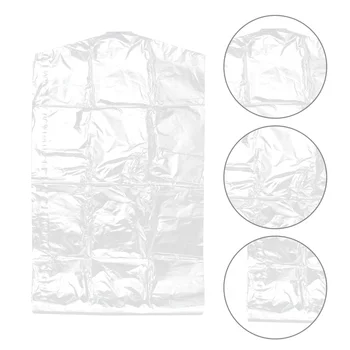 Дорожные сумки для одежды 50 60x90 см Сумка для одежды Прозрачная одежда для подвешивания одежды Костюм Платье для домашнего хранения в химчистке