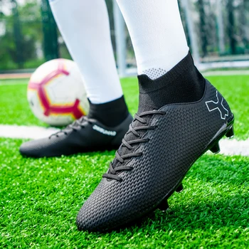 Качественная футбольная обувь Бутсы C.Ronaldo Прочные футбольные бутсы Легкие Удобные кроссовки для футзала Оптом Chuteira Society