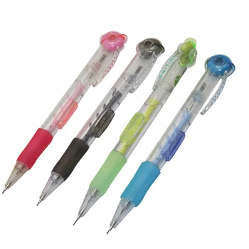 0,7 мм Механический карандаш, автоматический ластик, карандаш для письма, карандаш для рисования, школьные канцелярские принадлежности, 2 шт./лот