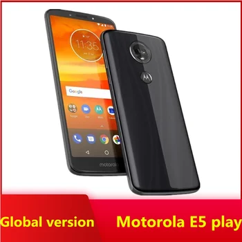 Оригинальный смартфон Motorola Moto E5 Play XT1920 4G LTE с 16 ГБ памяти, Черный, сеть разблокирована