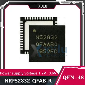 NRF52832-QFAB-R шелковый экран N52832 QFN48 MCU беспроводной Bluetooth RF приемопередатчик чип напряжение питания 1.7 В ~ 3.6 В