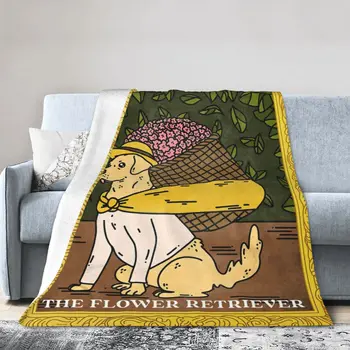 Знаменитые картины с изображением собак-Плакат для переноски цветов, покрывало для кровати, фланелевое одеяло, фланелевое одеяло, одеяло для кондиционера
