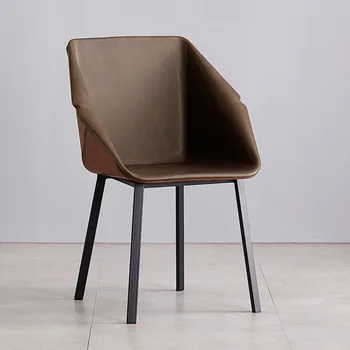 Расслабляющий рабочий стул Минималистичный дизайн Ожидания Расслабляющий Современный Кофейный стул Эргономичный Пол в гостиной Cadeira Мебель для дома