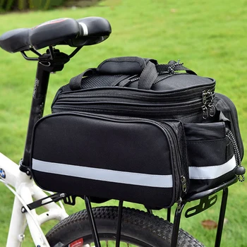 Сумка для велосипеда MTB Водонепроницаемая Велосипедная сумка для заднего сиденья, сумки для багажника, сумка для переноски большой емкости, портативные пылезащитные Велосипедные сумки