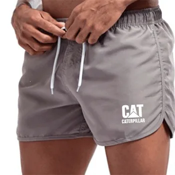 Новые мужские шорты для плавания, Быстросохнущие Летние пляжные плавки, Модные шорты для волейбола, Плавки для кошек, шорты