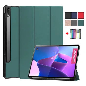 Чехол для планшета Lenovo Tab P12 Pro Case 12,6 дюйма 2021 TB-Q706F Tri Folding Hard PC Shell Для Lenovo Xiaoxin Pad Pro 12,6 Чехол