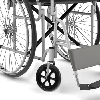 2 шт. Передняя часть инвалидной коляски для тяжелых условий эксплуатации, практичный сменный аксессуар из прочного пластика