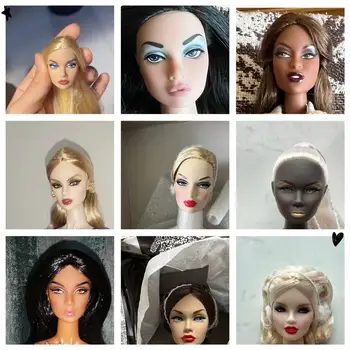 30 см Оригинальные кукольные головки FR head IT, модная лицензионная головка, качественные кукольные головки, одевающие девочек, детали для игрушек своими руками